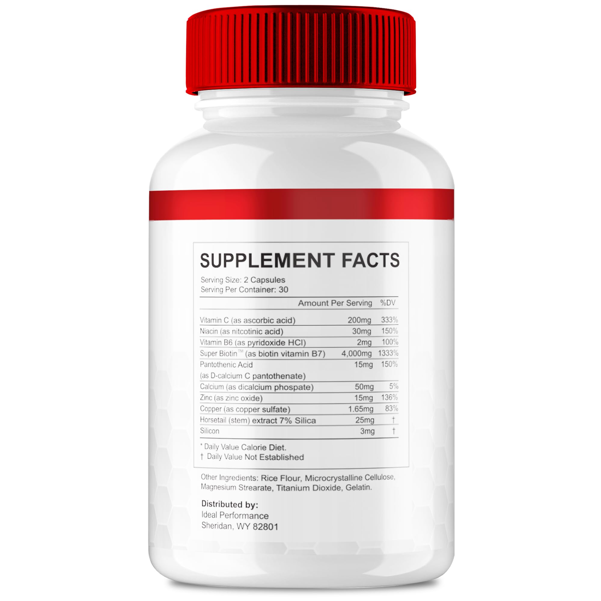 IDEAL PERFORMANCE Valacore Joint Support Capsules side view
