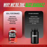IDEAL PERFORMANCE Vigor support Gummies close-up of gummies