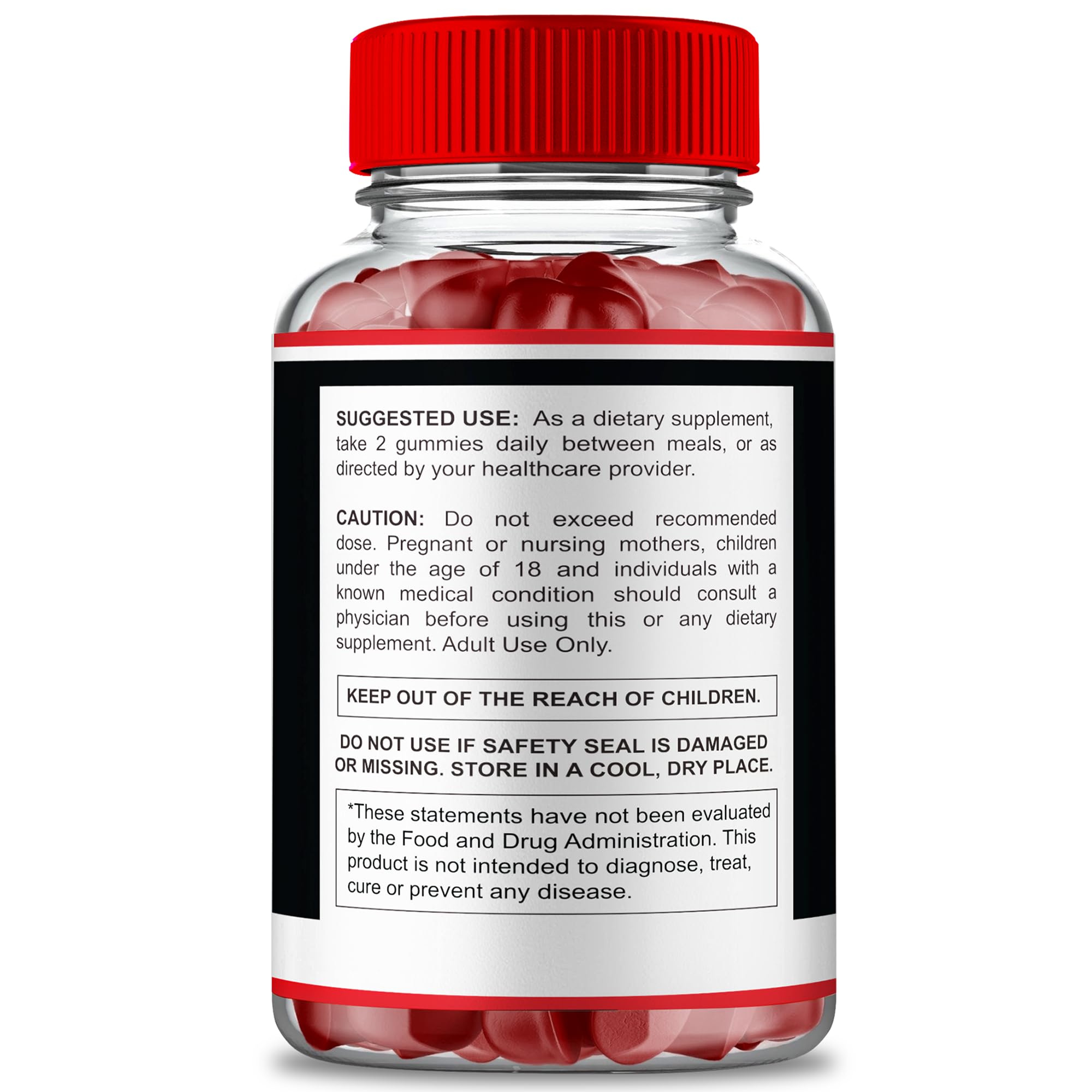 IDEAL PERFORMANCE Vigor support Gummies side view