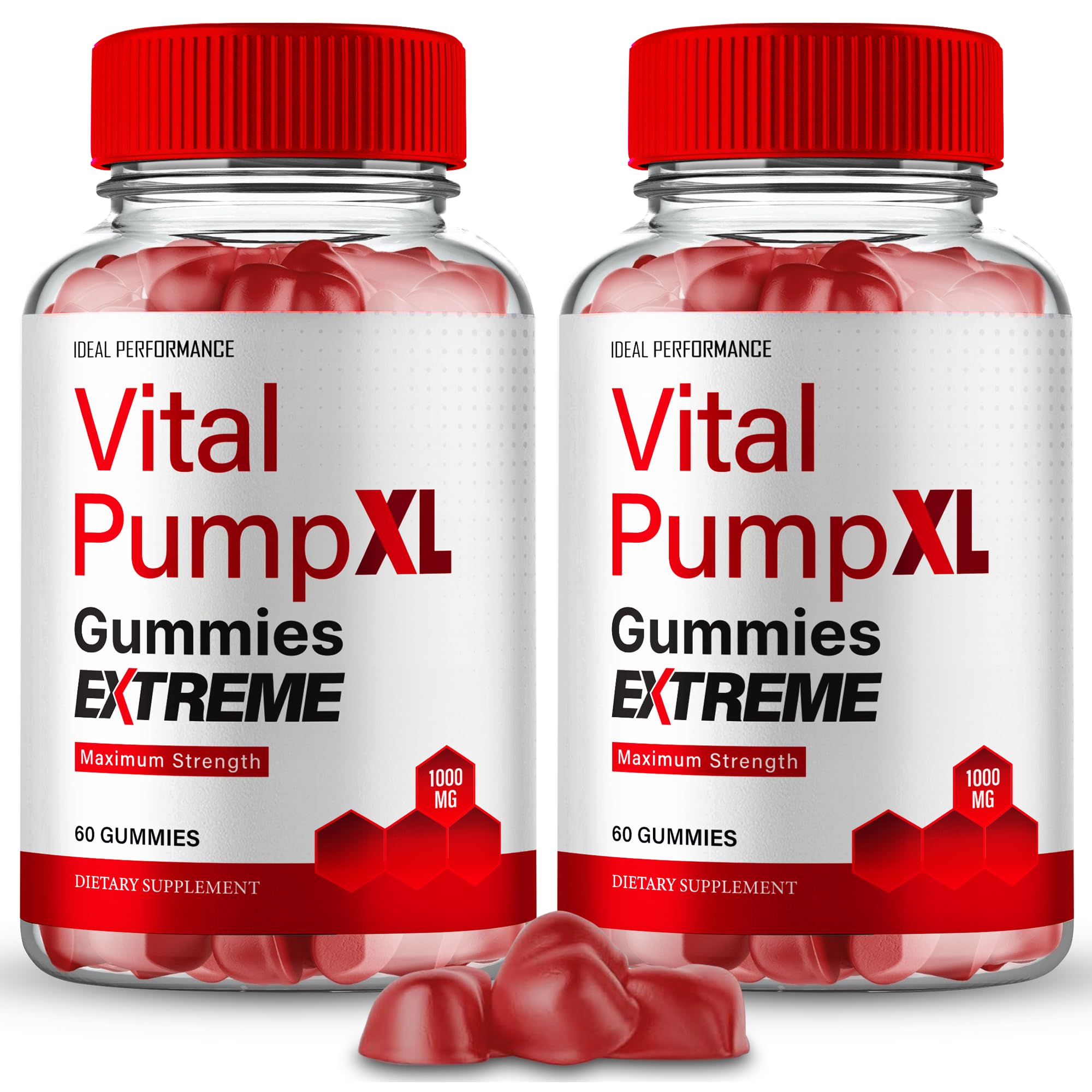 IDEAL PERFORMANCE Vital PumpXL Gummies front view packaging