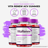 IDEAL PERFORMANCE VItaRenew ACV Gummies packaging on a kitchen counter