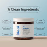 Ideal Wellness L-Lysine Supplement 1000mg with measuring spoon