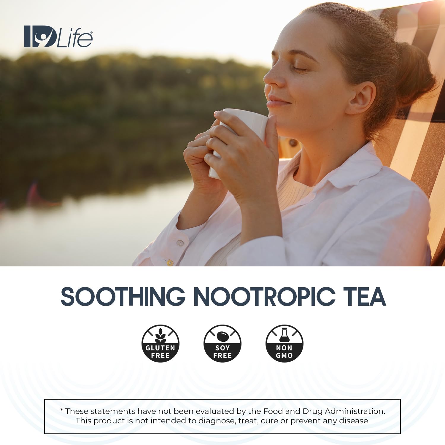 IDLife Calm sticks displayed on a table