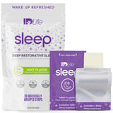 IDLife Sleep Strips mint flavour front view packaging