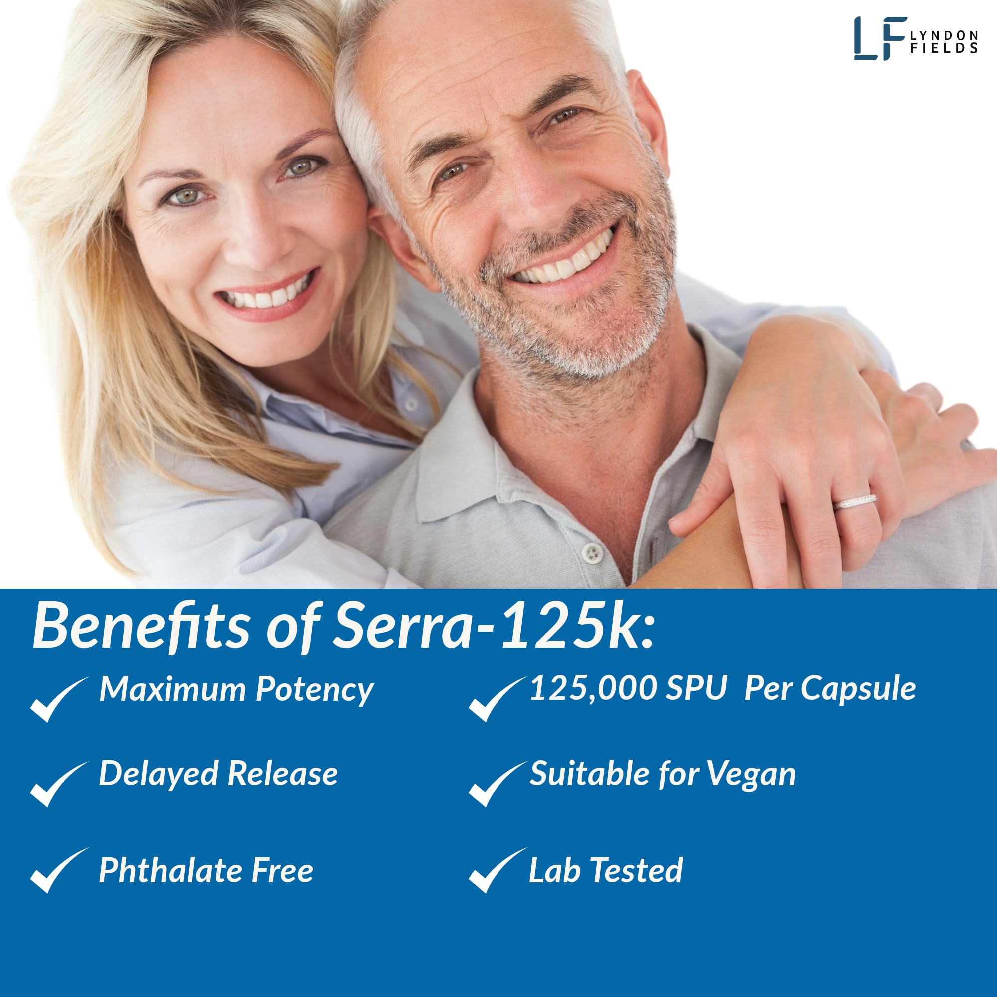 iEnzymes Serrapeptase Multi-Enzyme Supplement packaging