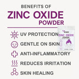 iFEiER Zinc Oxide Powder 499g with measuring spoon