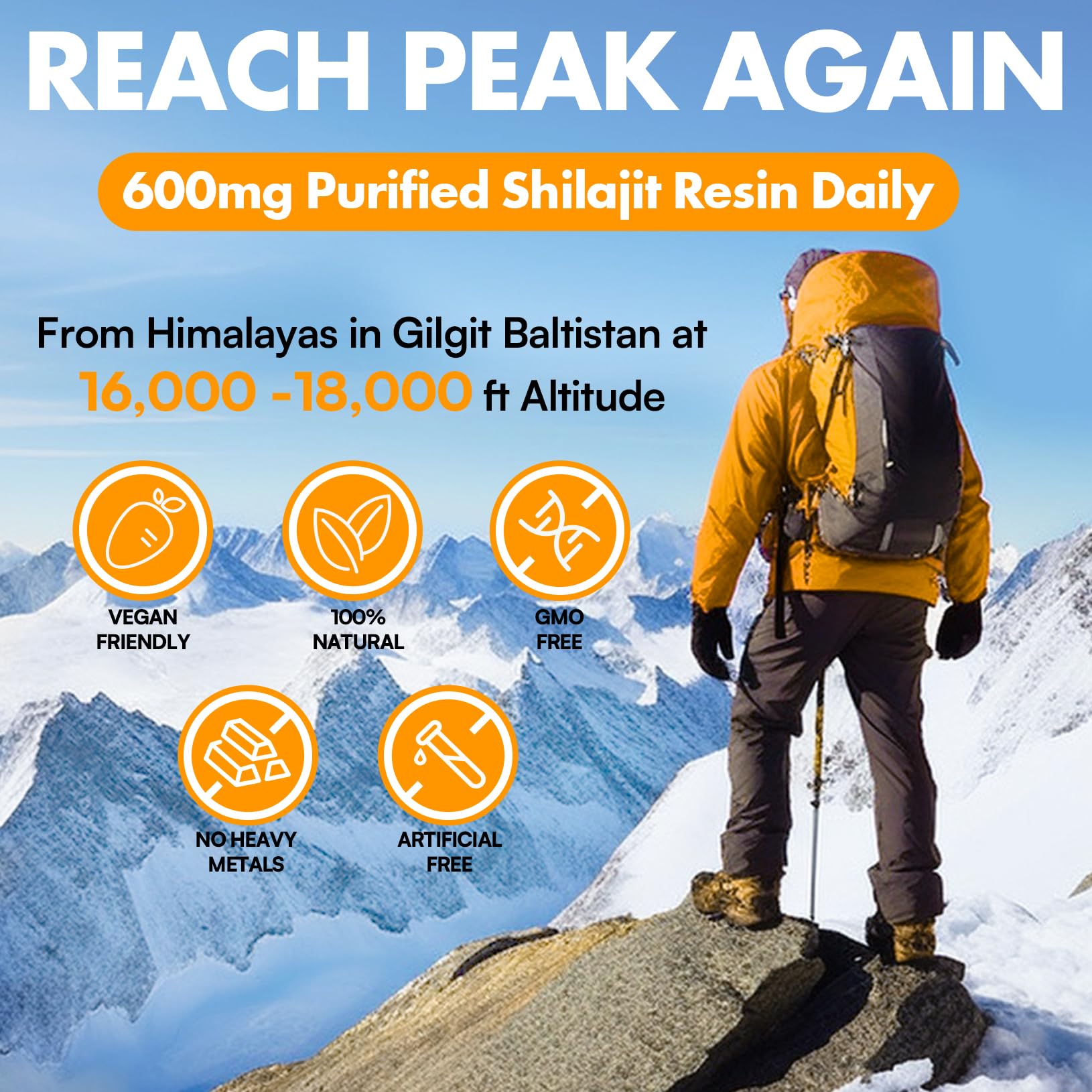 ifendly Shilajit Resin 100% Pure Gold Grade ingredients list