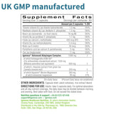 Igennus Ashwagandha KSM-66 capsules with a glass of water