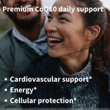 Igennus CoQsol-CF CoQ10 softgel bottle with measuring spoon