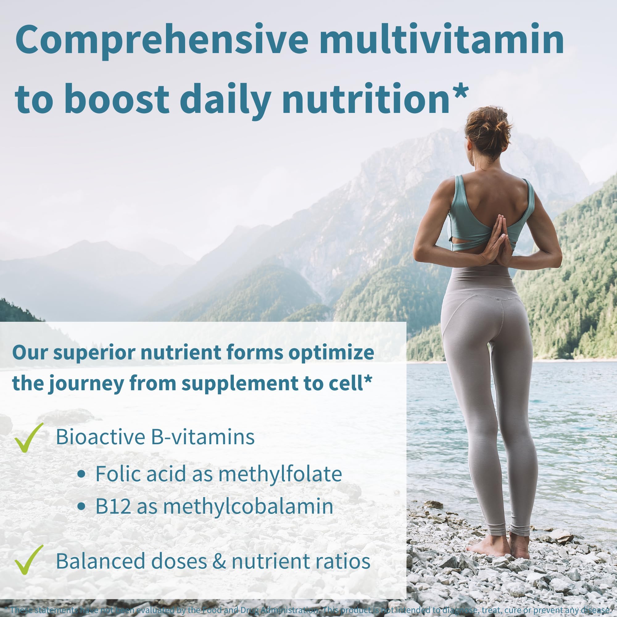 Igennus Healthcare Nutrition Multivitamins for Women side view