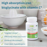 Igennus Iron Complex with Vitamin C capsule close-up