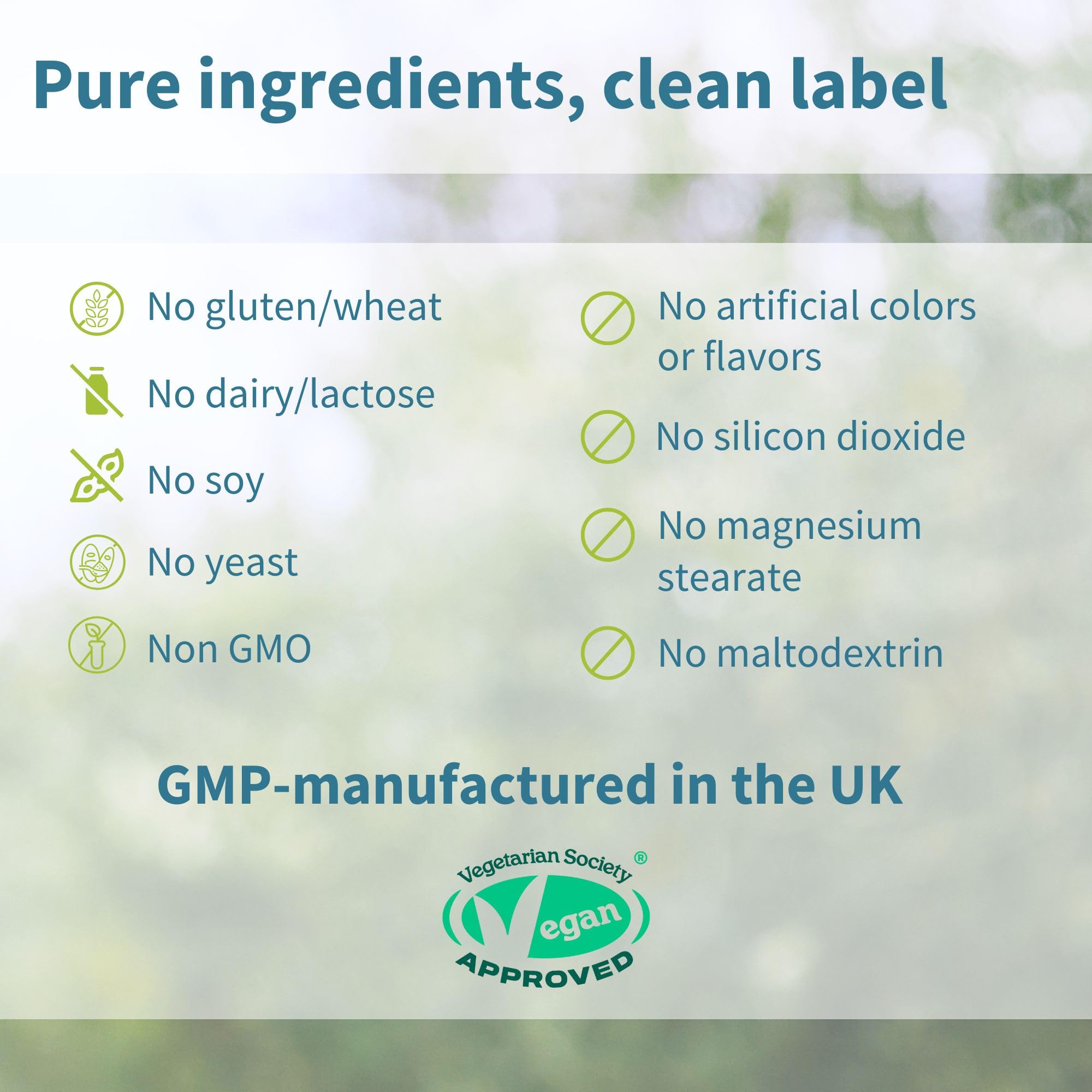 Igennus Magnesium Glycinate 1300mg ingredients list