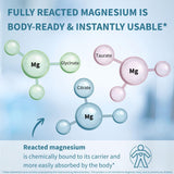 Igennus Magnesium Supplement 240g side view with packaging