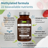 Igennus Methylated Multivitamins back view with ingredient list