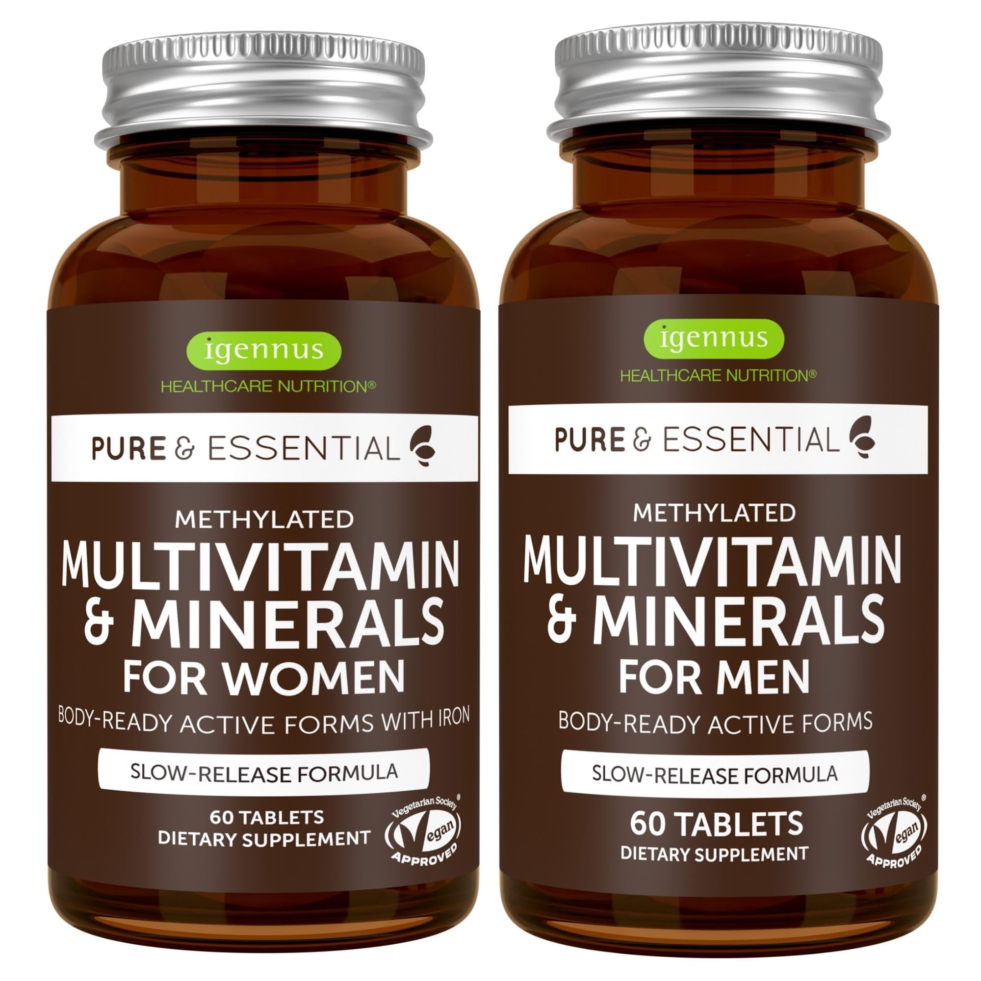 Igennus Methylated Multivitamins front view packaging