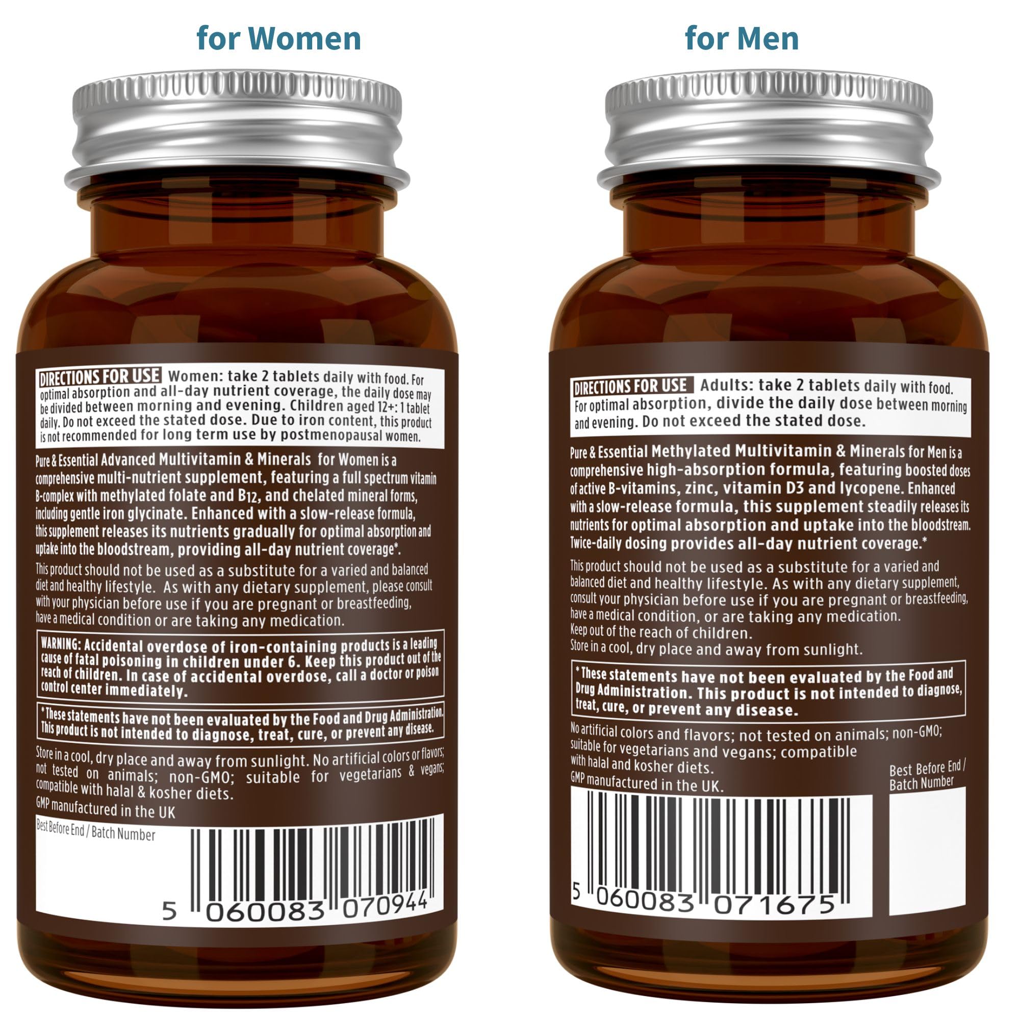 Igennus Methylated Multivitamins packaging on a shelf