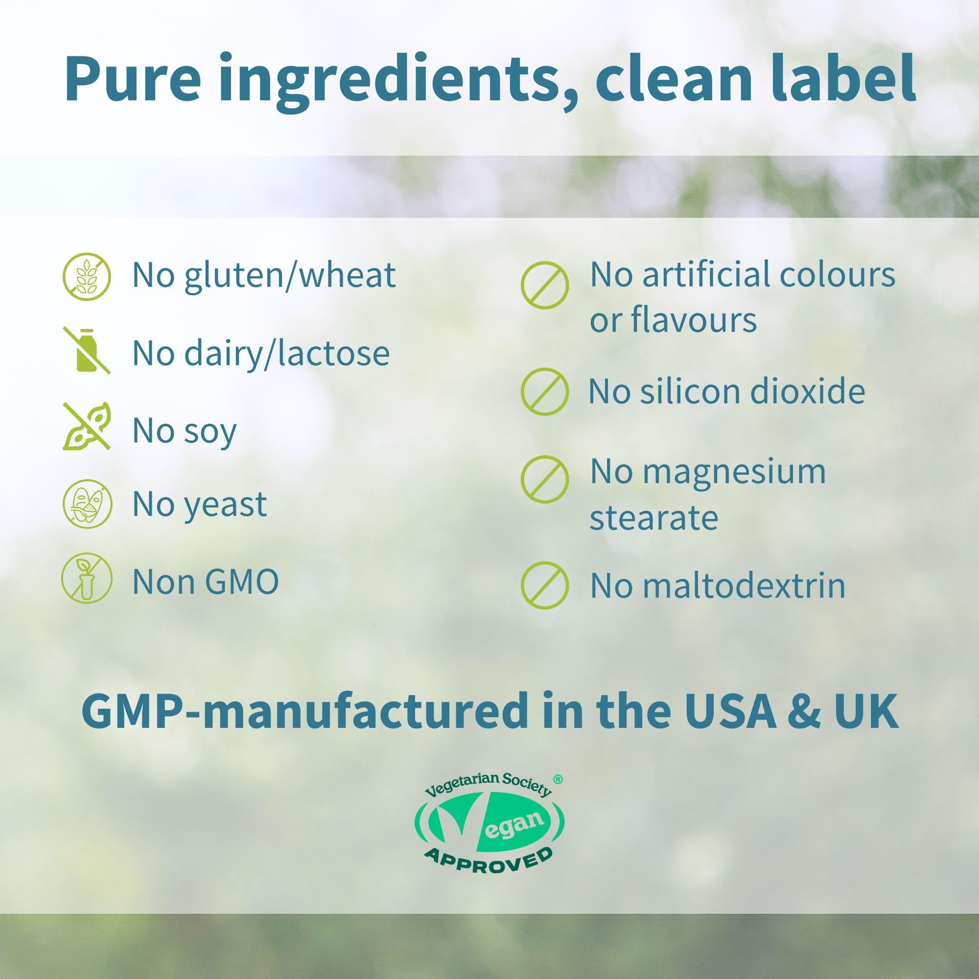 Igennus Neurobalance Magnesium Supplement ingredients list