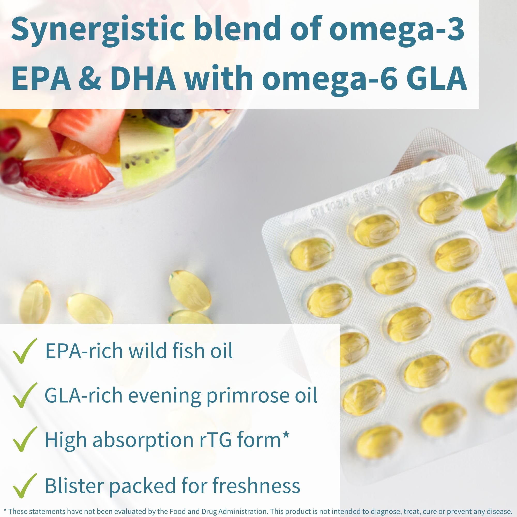 Igennus Omega 3 Fish Oil packaging with blister pack