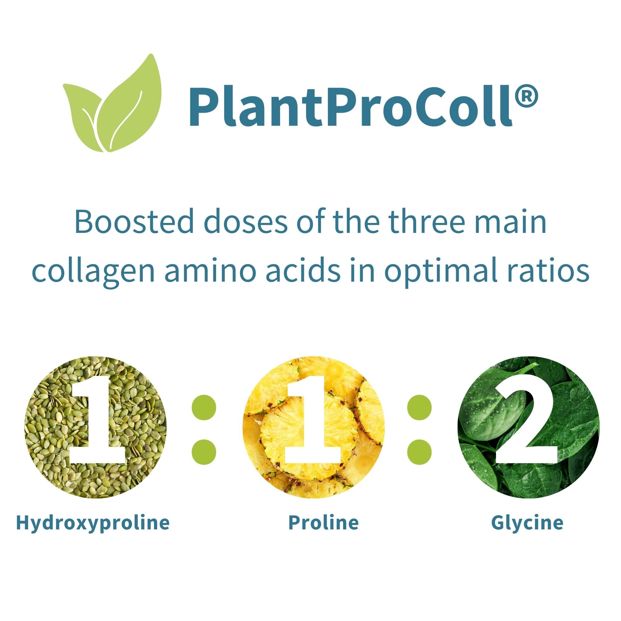 Igennus Vegan Pro-Collagen 500g unflavoured powder close-up