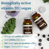 Igennus Vegan Vitamin D3 1000 IU Tablets packaging