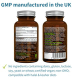 Igennus Vegan Vitamin D3 tablets alongside fresh vegetables