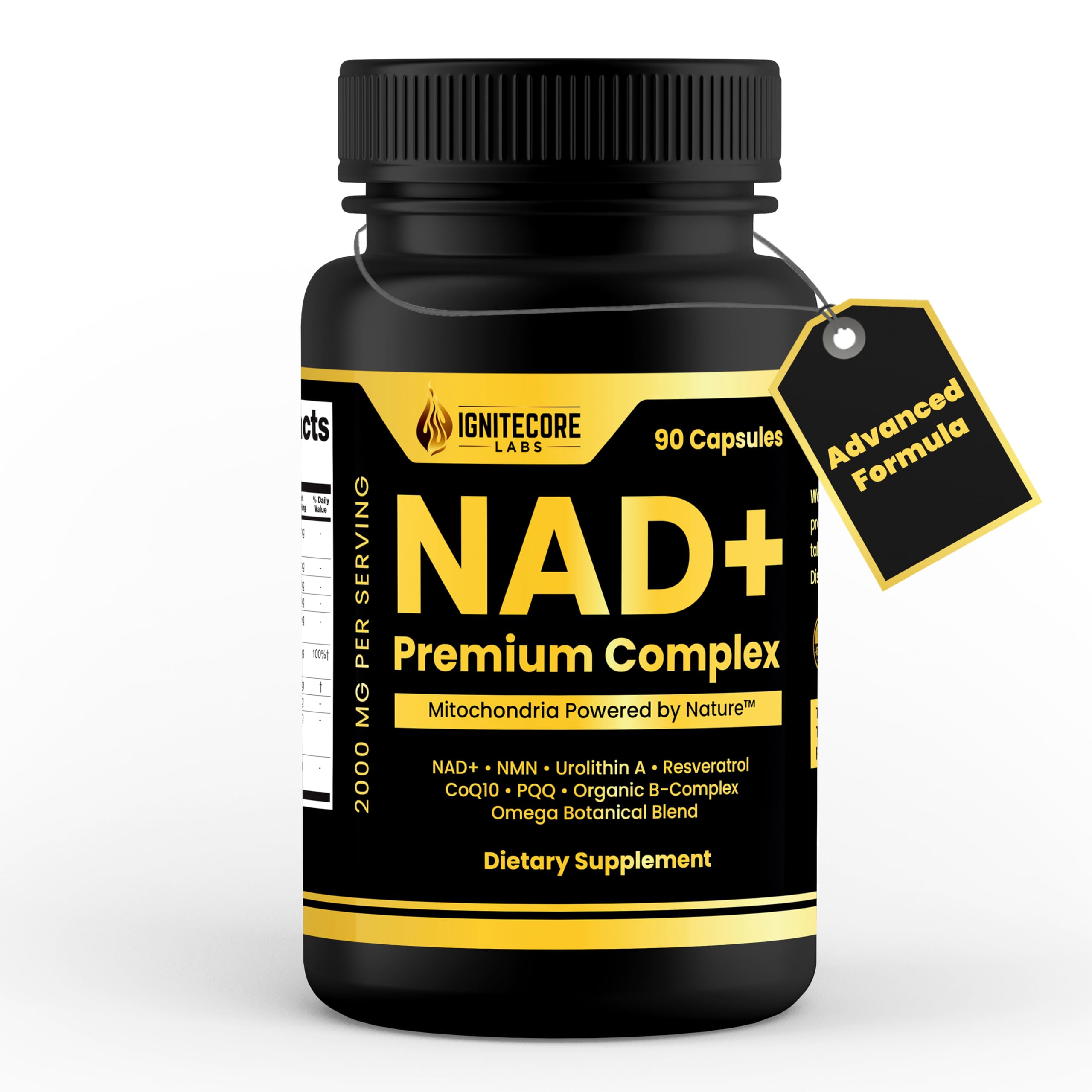 IgniteCore Labs NAD+ Premium Complex 700mg front view