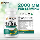 IgniteCore Labs Organic Joint Support Supplement side view showing capsule