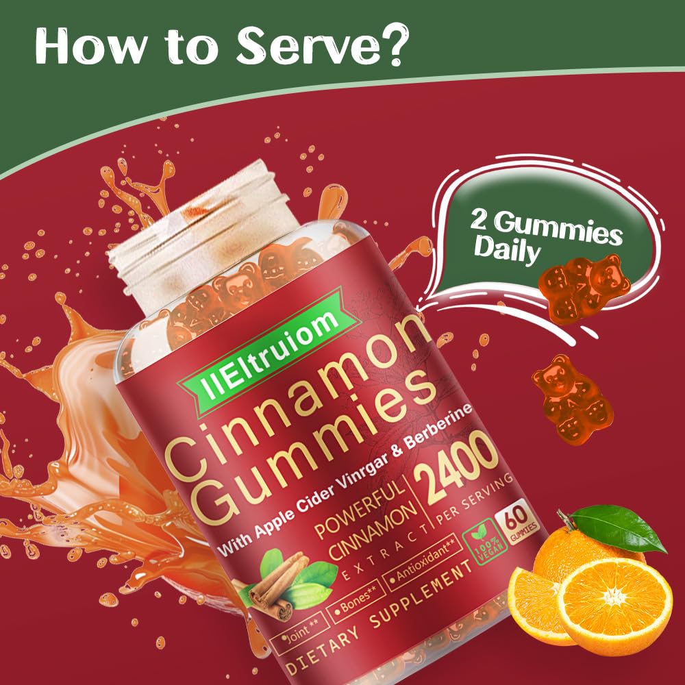 IIEltruiom Ceylon Cinnamon Gummies ingredients list