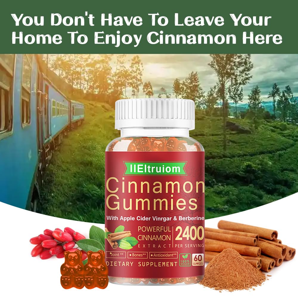IIEltruiom Ceylon Cinnamon Gummies lifestyle scene