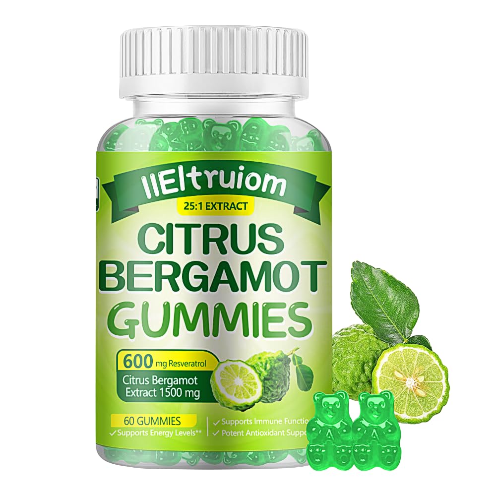 IIEltruiom Citrus Bergamot Gummies 60 count bottle front view