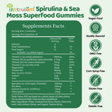 IIEltruiom Spirulina Gummies showing individual gummy