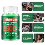 IIEltruiom Spirulina Gummies side view with nutrition facts