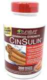 IKJ Advanced Strength Cinsulin Cinnamon 200 Capsules front view