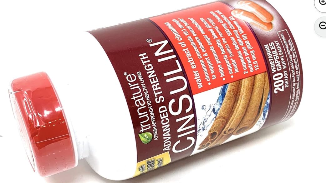 IKJ Advanced Strength Cinsulin Cinnamon 200 Capsules packaging