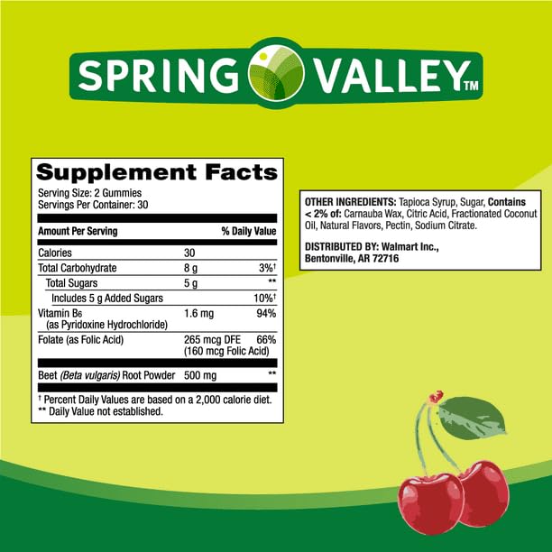 IKJ Beetroot Gummies 500 mg displayed with fresh beetroot