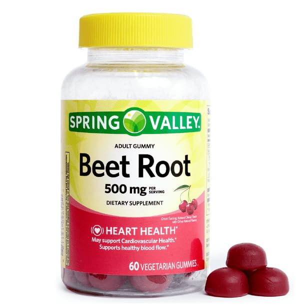 IKJ Beetroot Gummies 500 mg showing serving suggestion
