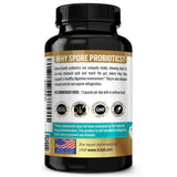 ILAJA Spore Based Probiotic Capsules on a wooden table