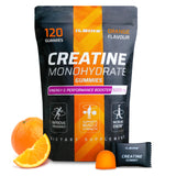ILBIRS Creatine Gummies 5000mg orange flavour front view