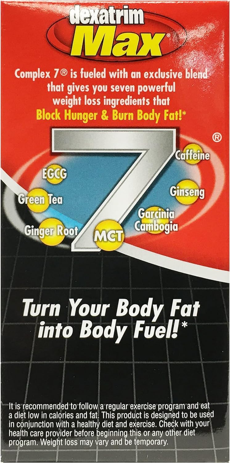 ILIOS Dexatrim Max Complex 7 nutritional information