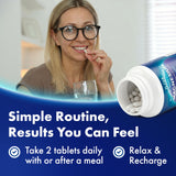 ILIVA Triple Magnesium Complex 300mg on a wooden table