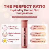 ILO Marine Collagen Supplement bottle with nutrition facts