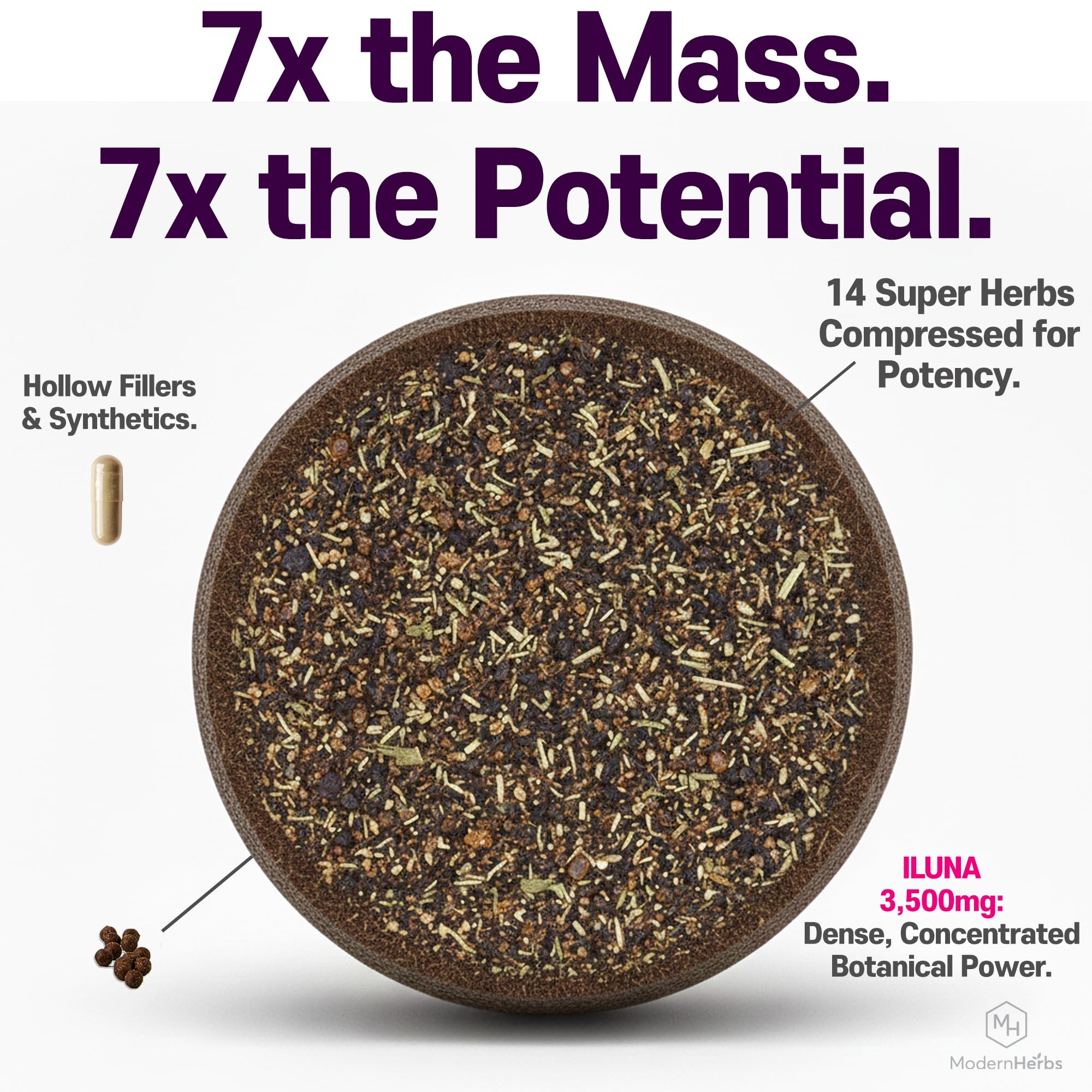 Iluna by Modern Herbs Milk Thistle herbal pebbles