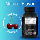 Iman Vitamins Chewable Vitamin D3 & K2 cherry flavour tablet in hand