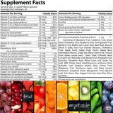 Iman Vitamins Halal Complete Multivitamin Capsules showing ingredients