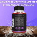 Iman Vitamins Melatonin Gummies 5mg side view packaging