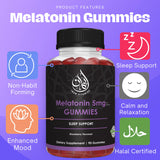 Iman Vitamins Melatonin Gummies 5mg strawberry flavour gummies
