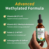 iMATCHME B-Complex Liquid Drops mango flavour close-up