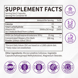 iMATCHME DHEA Supplement packaging with dimensions