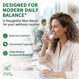 iMATCHME Dietary Fiber Supplement Capsules in a lifestyle setting