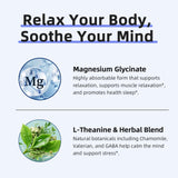 iMATCHME Magnesium Glycinate Complex Capsules 850mg on a wooden table